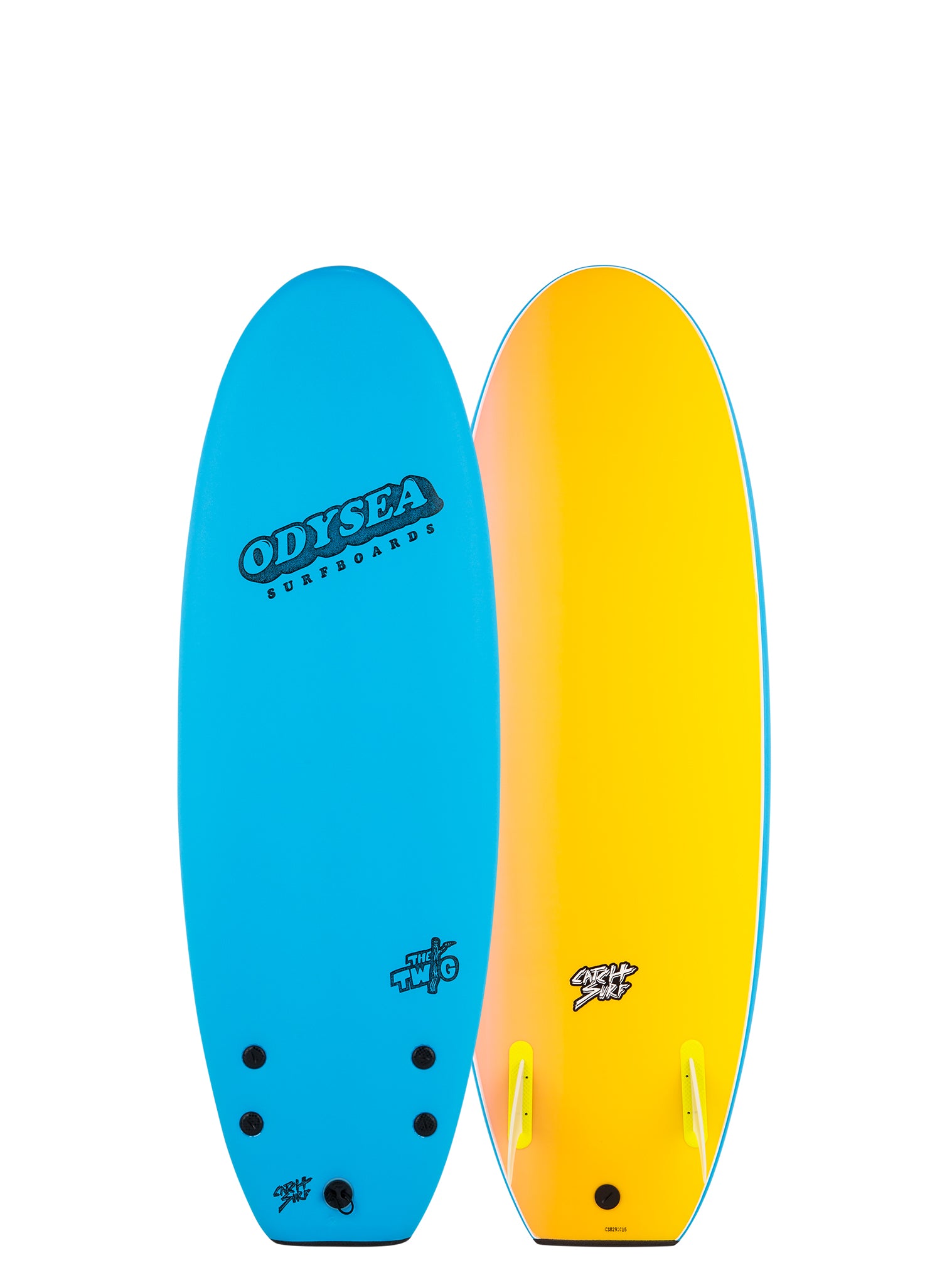 Catch Surf TWIG - Twin Fin - 4'10" Surfboard — close-up