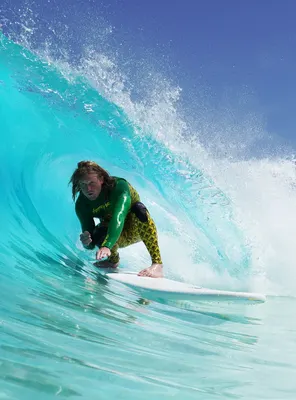 Сёрф-доска Catch Surf Easy Rider x Ben Gravy (Tri Fin) — вид сверху