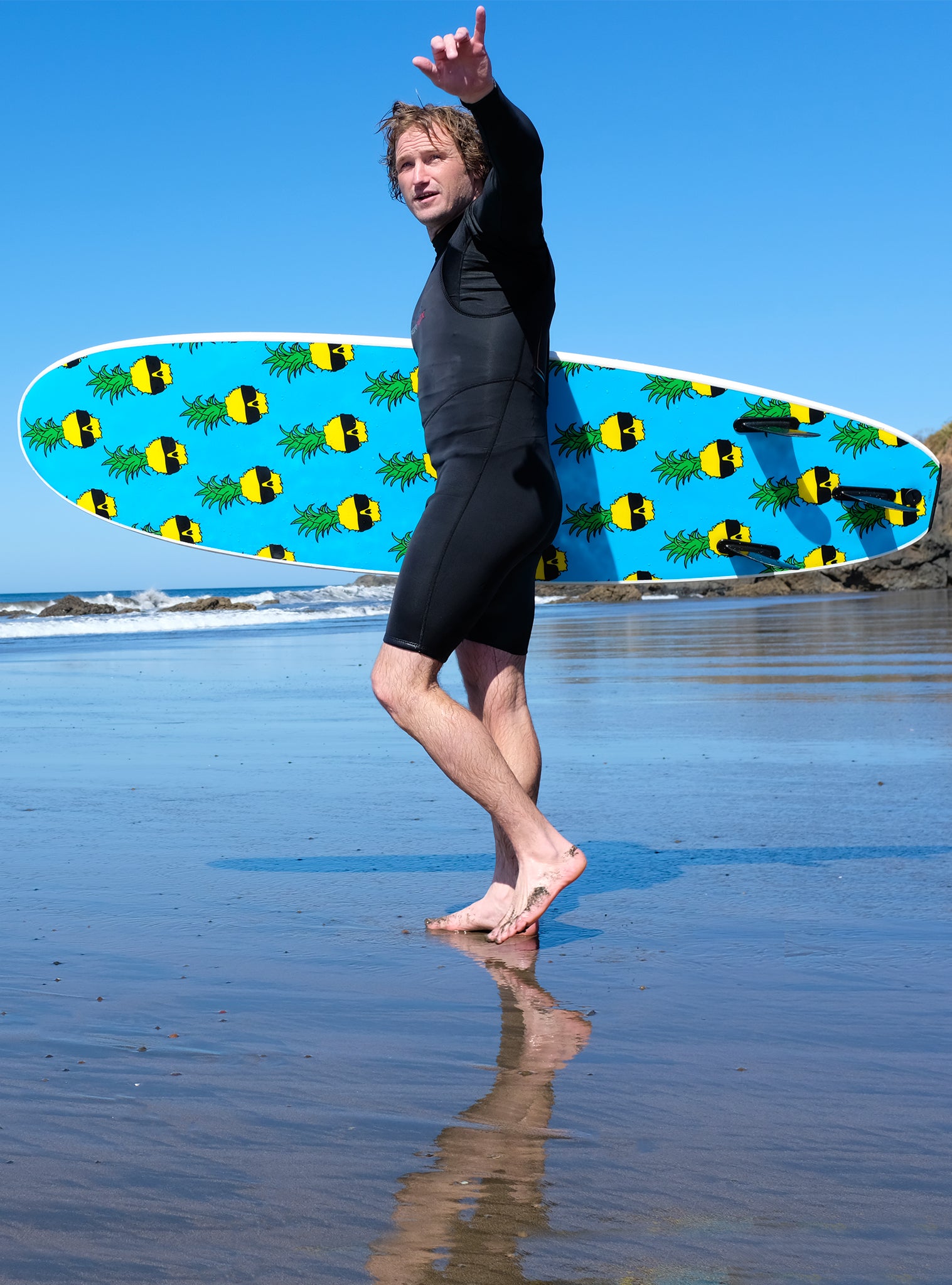 Catch Surf Easy Rider x Ben Gravy (Tri Fin) Surfboard — in action on the water