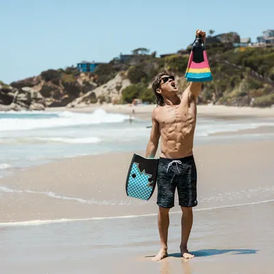 Плавник Catch Surf WOMPER // PRO-MASTER SWIM FINS / KALANI ROBB — вид сбоку