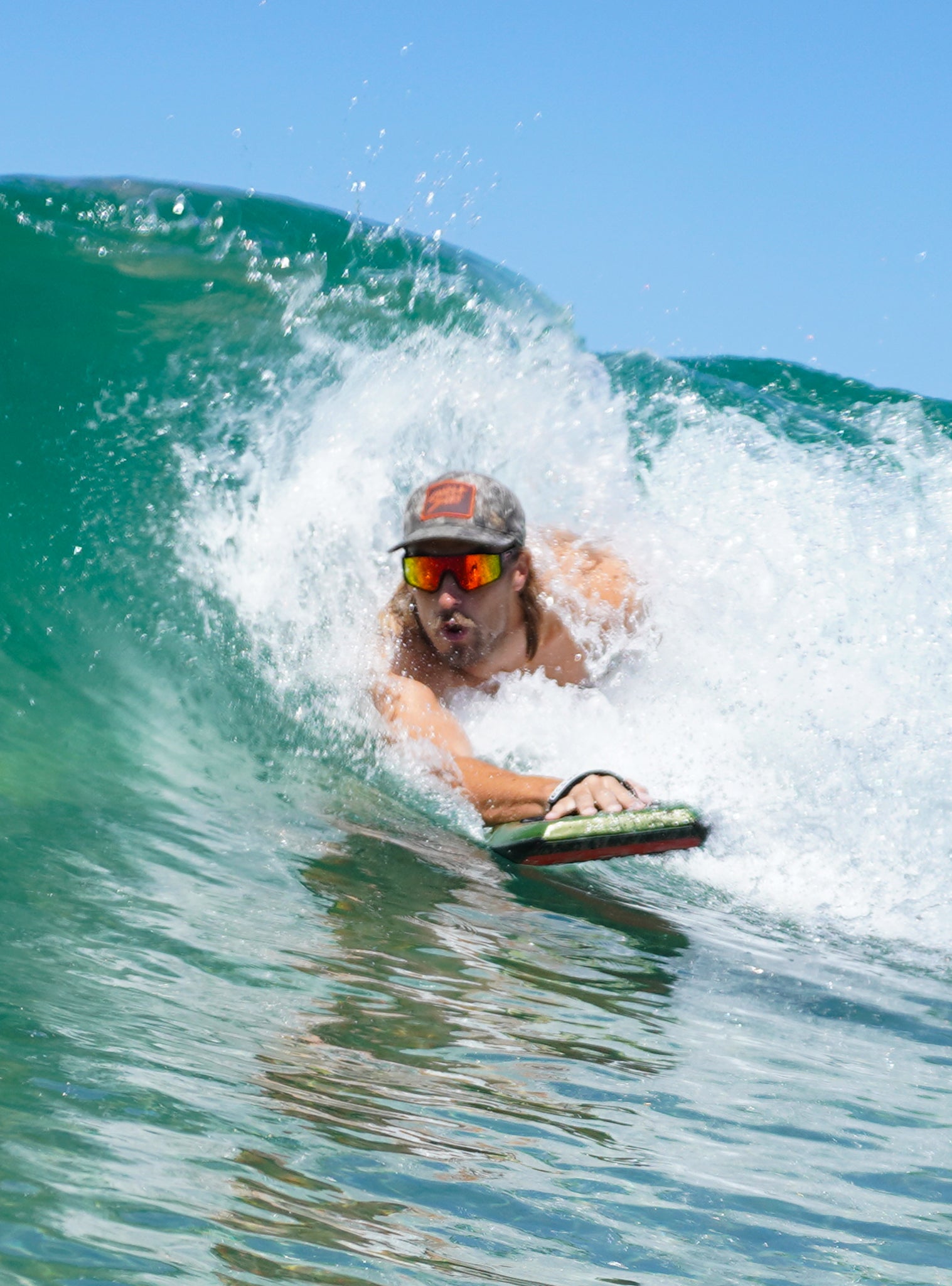 Бодиборд Catch Surf WOMPER // STRAPPED x Realtree® Edition — крупный план