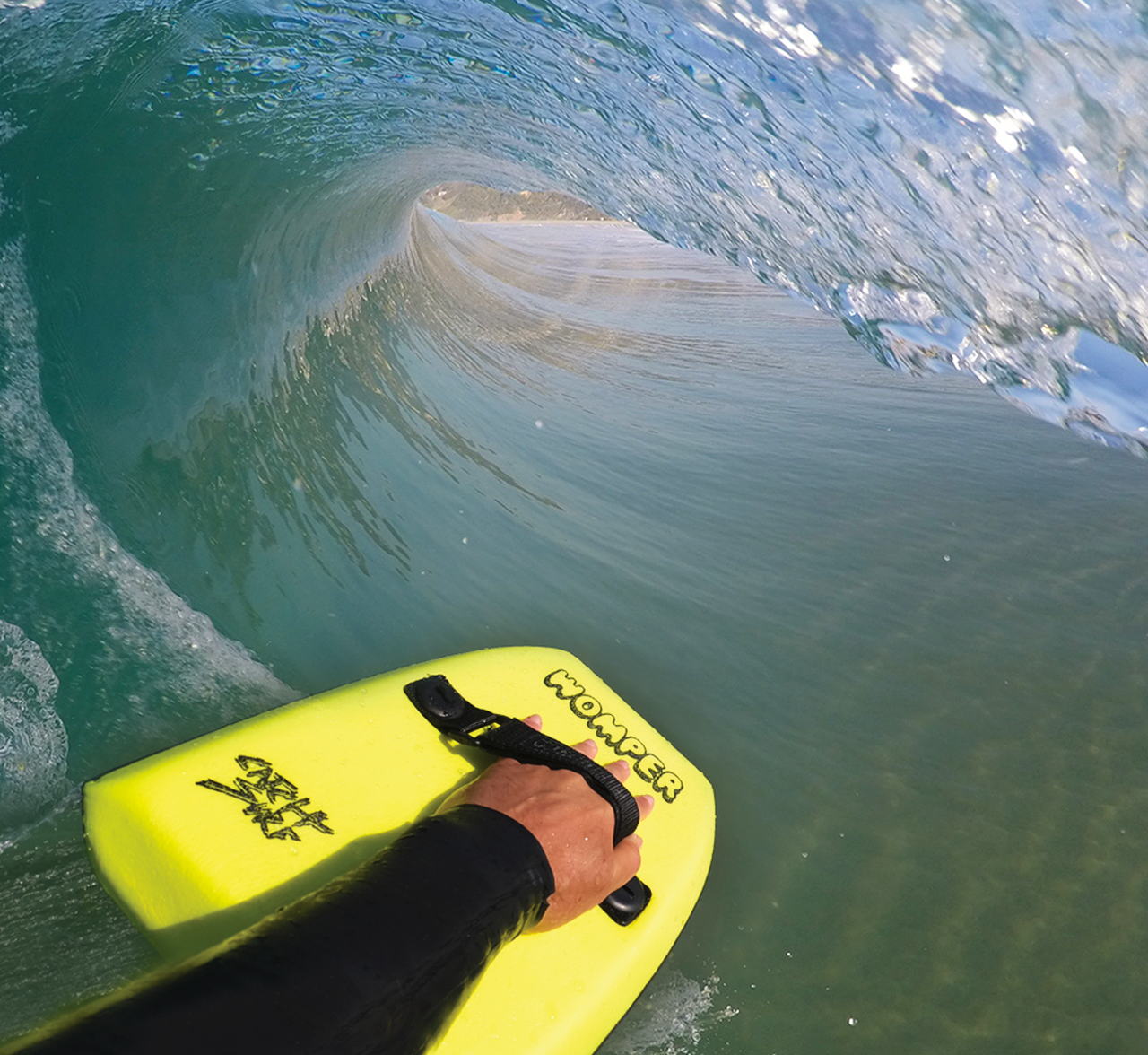 Бодиборд Catch Surf WOMPER // STRAPPED — вид сверху