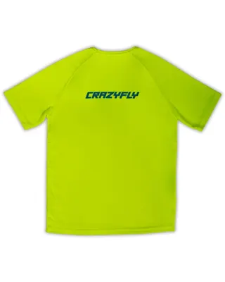 Одежда CrazyFly Active SS GREEN — вид сбоку