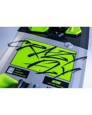CrazyFly Acton 2026 Kiteboard — side view