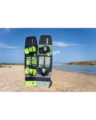 CrazyFly Lock binding II Green Binding — construction detail