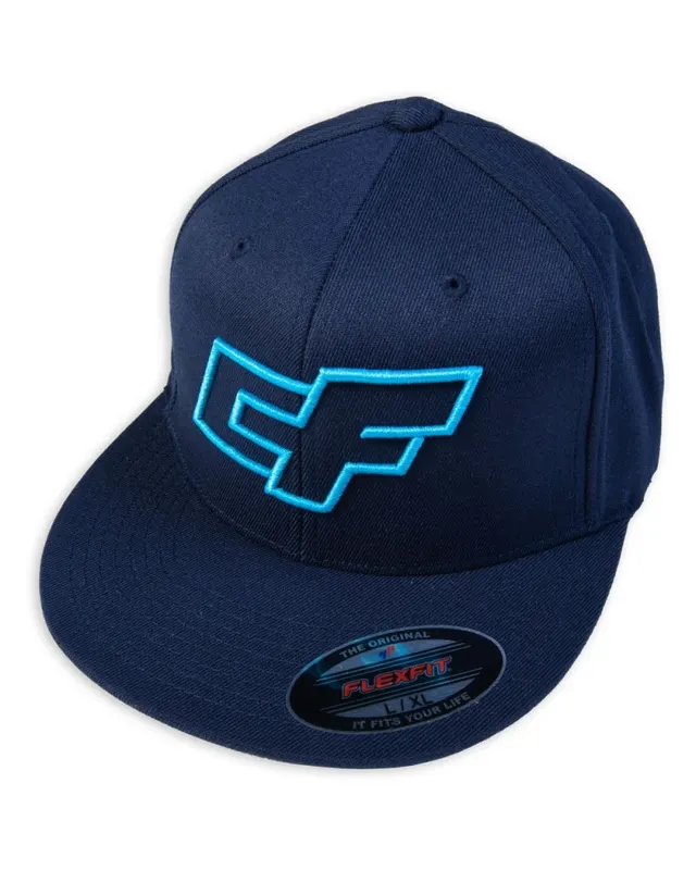 Одежда CrazyFly Logo Hat 2 Dark Blue — купить в K1.surf