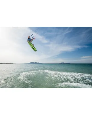 CrazyFly Raptor LTD Neon 2025 Kiteboard — top view