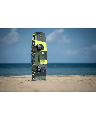 CrazyFly Raptor LTD Neon 2025 Kiteboard — close-up