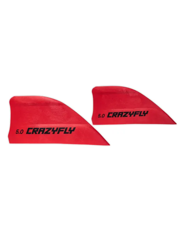 Аксессуар CrazyFly Red fins 5.0 cm — купить в K1.surf