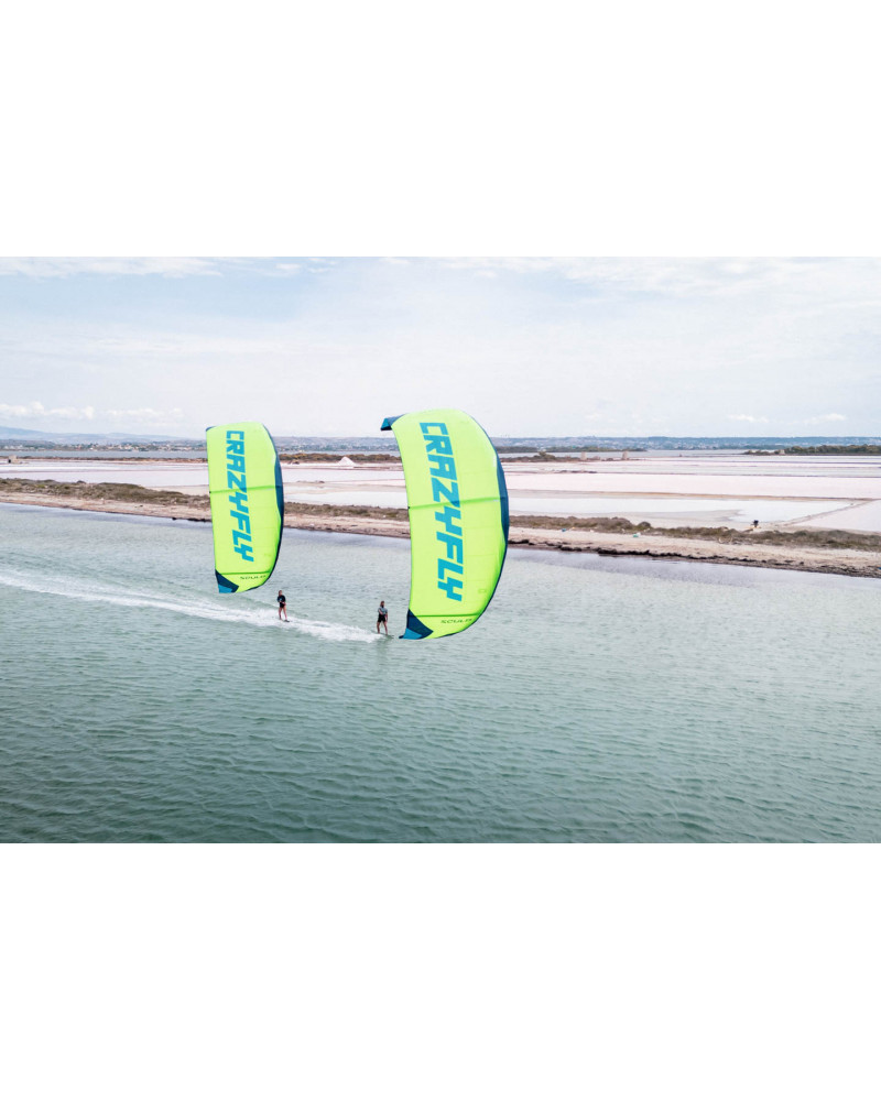 Кайт CrazyFly Sculp 2025 — in action on the water