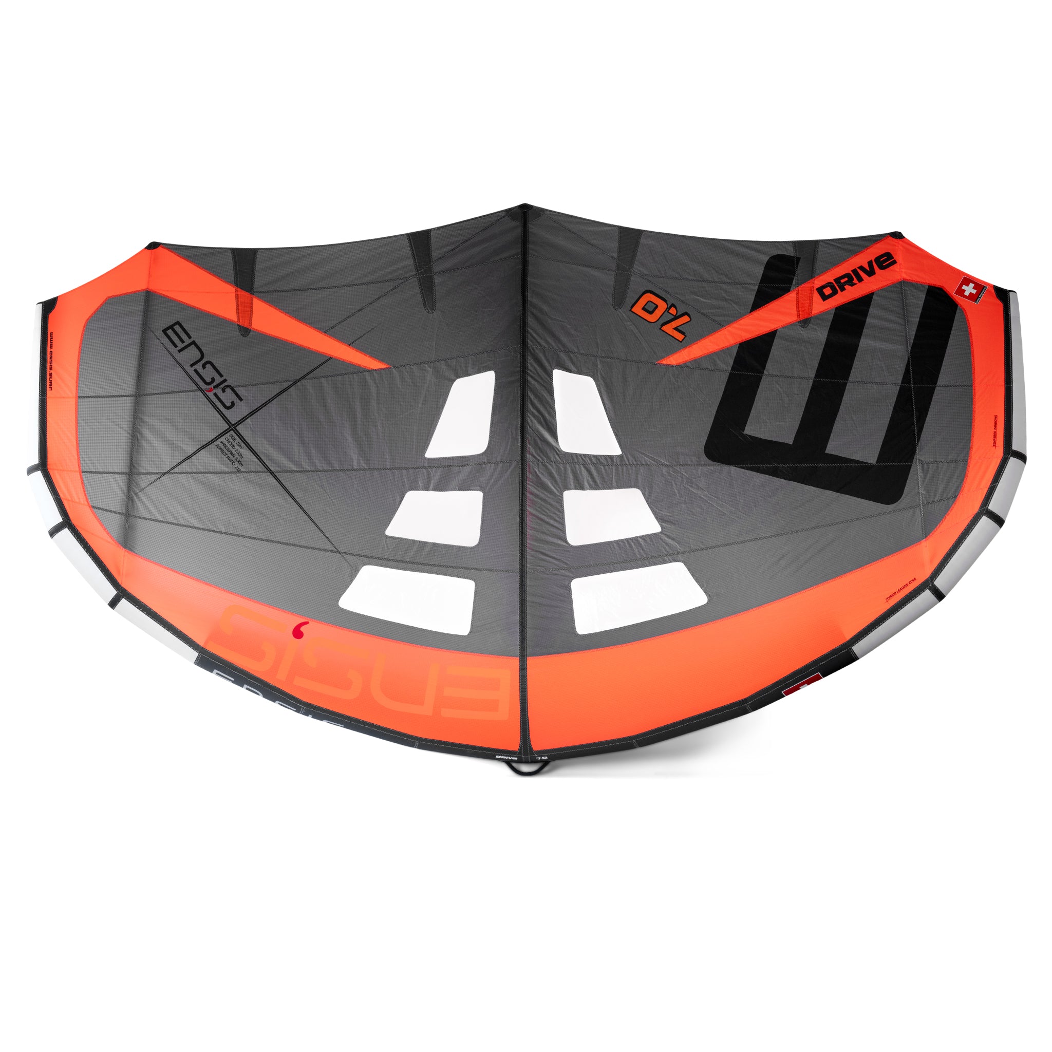 Ensis DRIVE Wing — top view