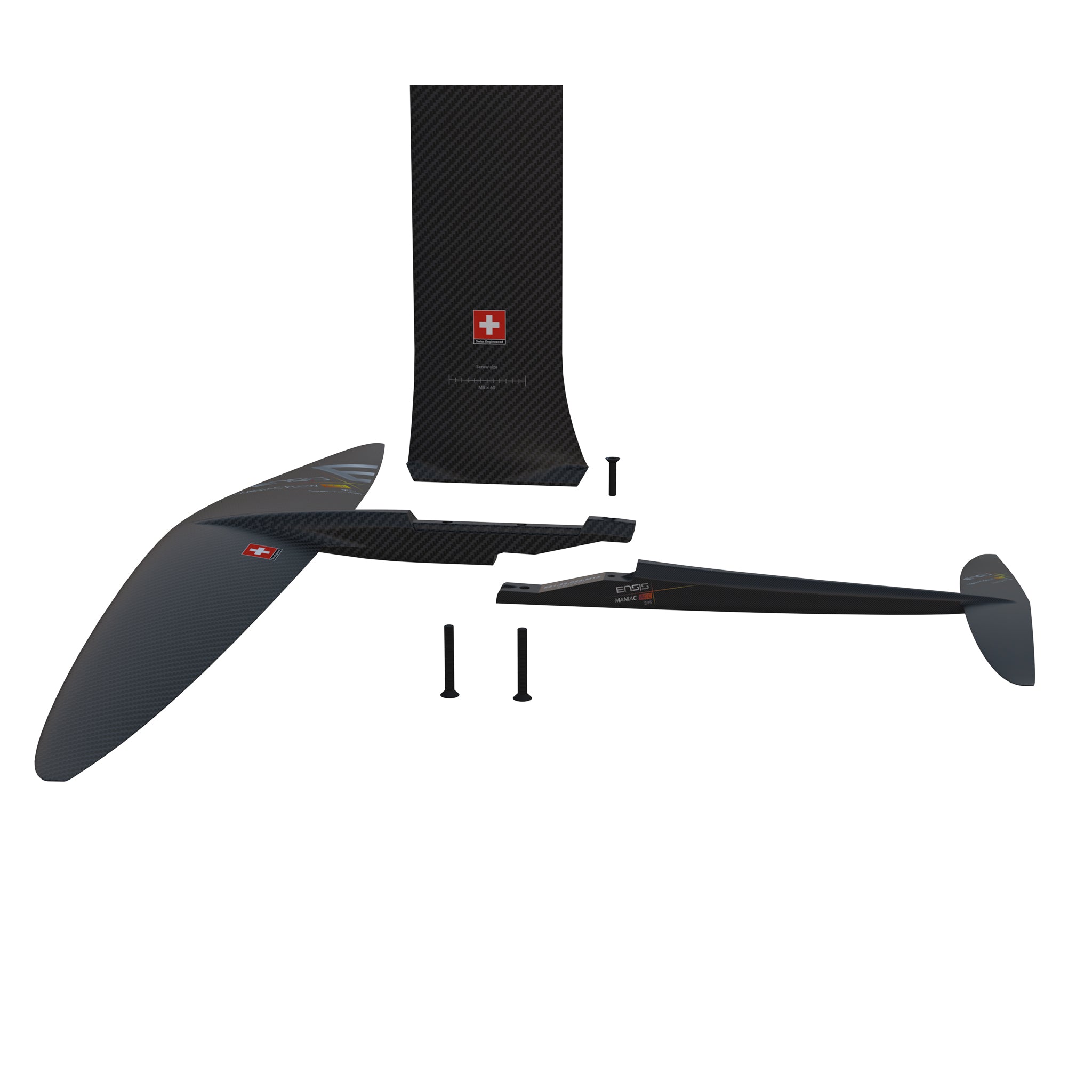 Ensis FLOW ACE Foil Set Hydrofoil — side view