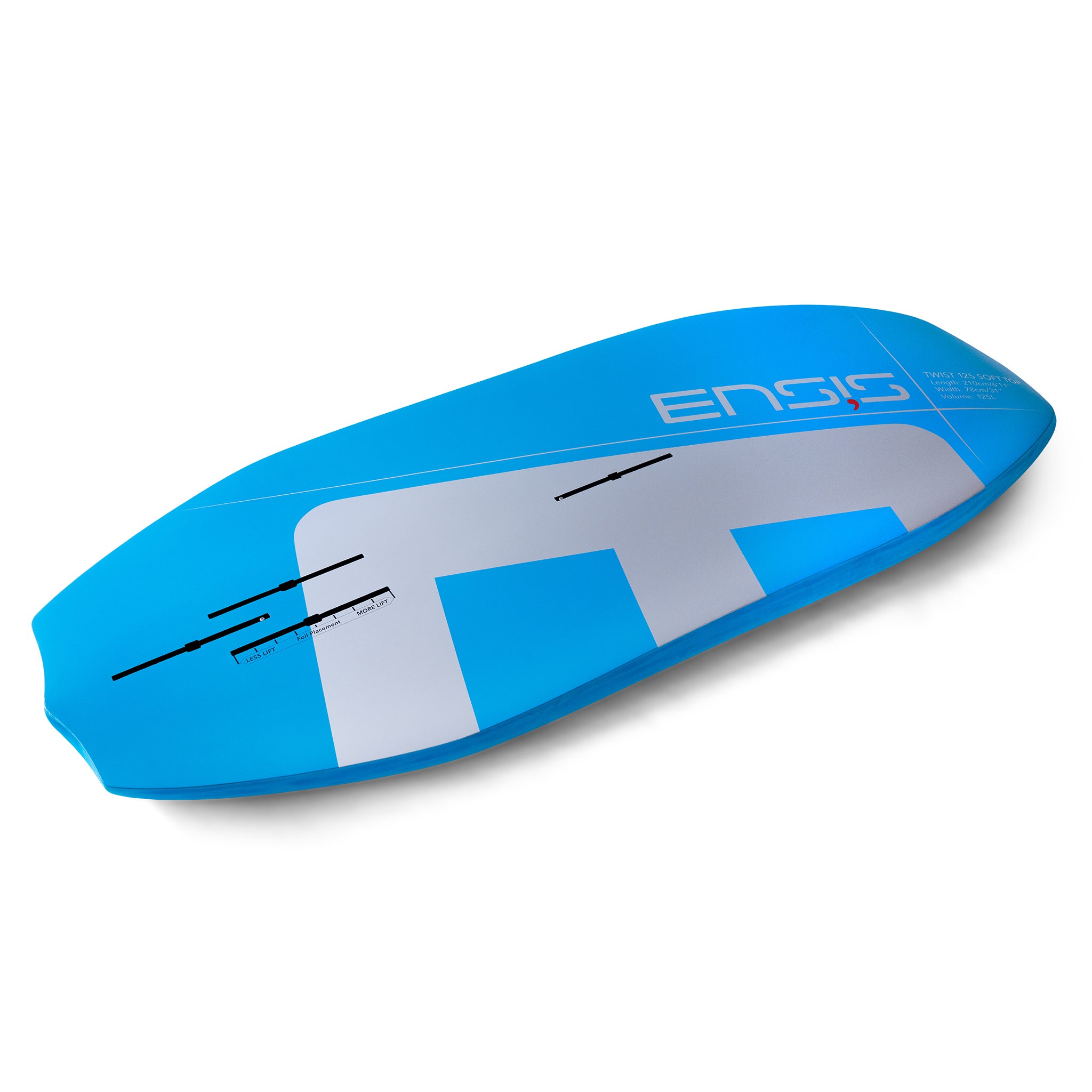 Доска для фойла Ensis TWIST SOFT TOP — в работе на воде