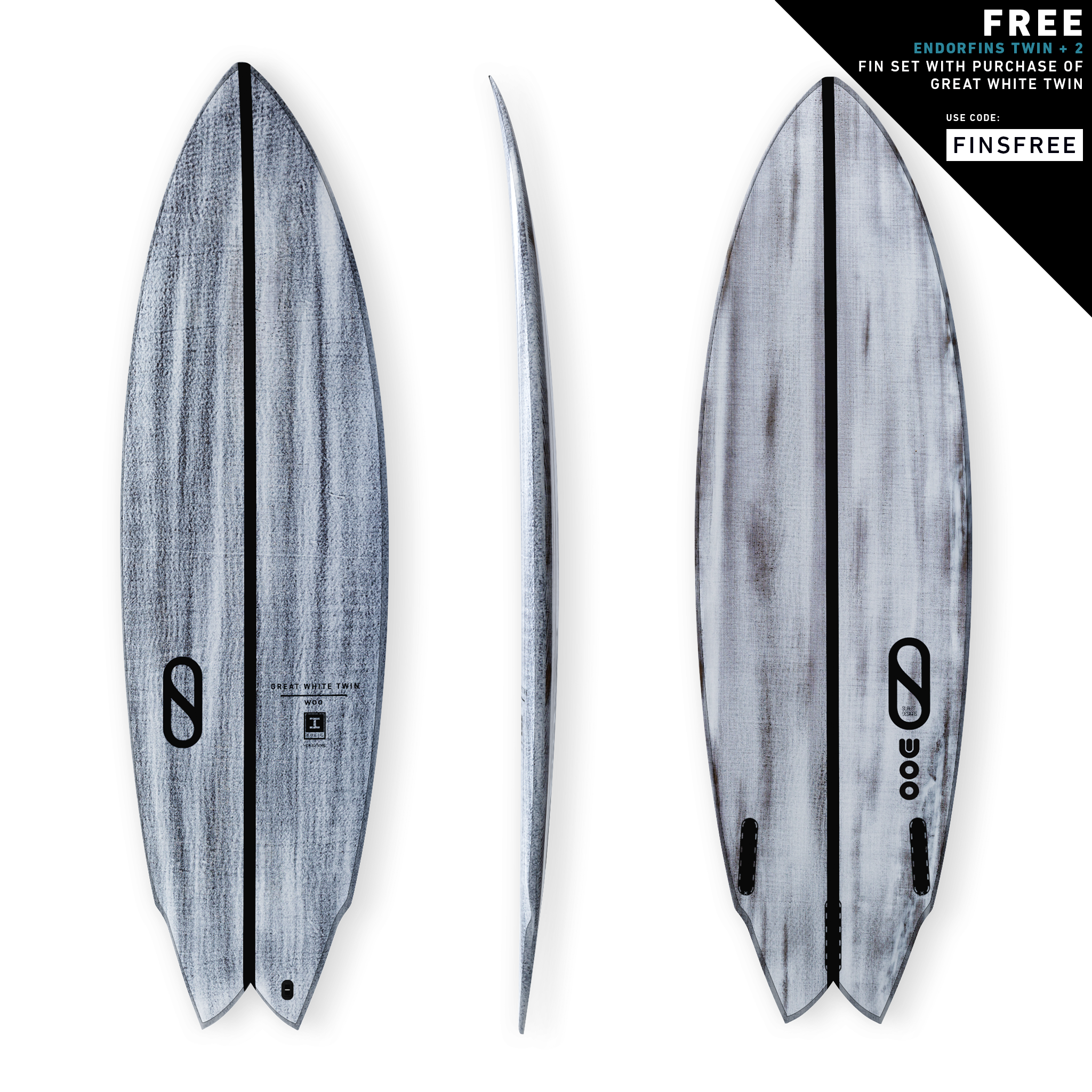 Сёрф-доска Firewire Great White Twin