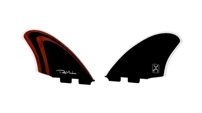 Плавник Firewire Machado Twin Keel Fin Set — вид сбоку