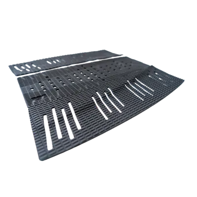Крепление Firewire Slater Designs Front Foot Traction Pad — вид сбоку