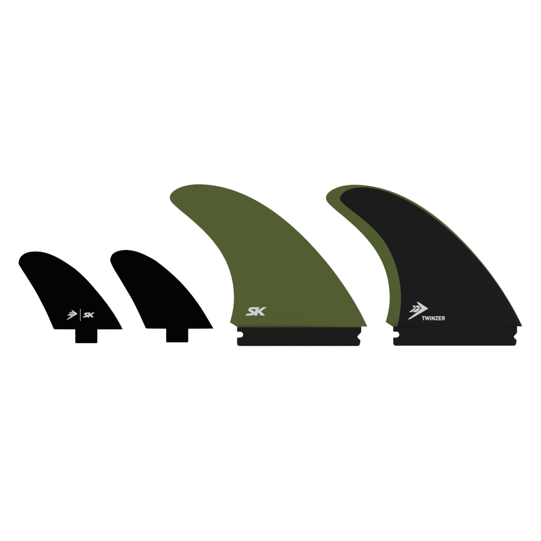 Плавник Firewire Stu Kenson Twinzer Fin Set