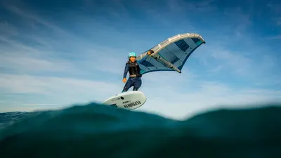 Винг Flysurfer AVID — вид сбоку