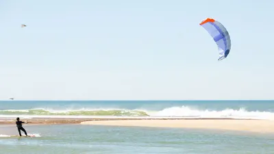 Flysurfer HYBRID2 Kite — side view
