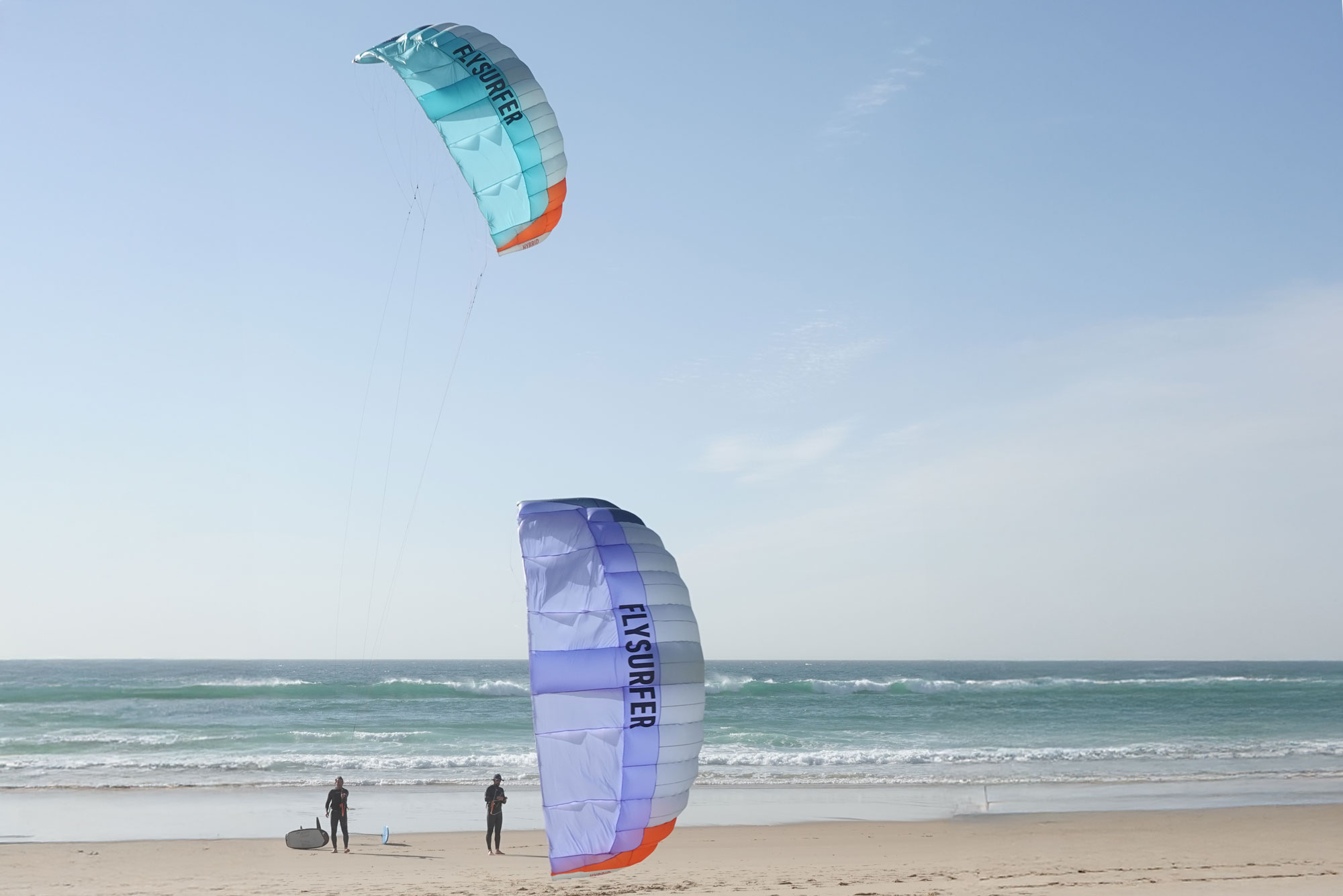 Flysurfer HYBRID2 Kite — in action on the water