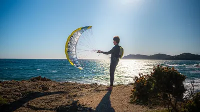 Flysurfer POW2 Wing — side view