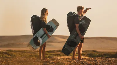 Flysurfer RADICAL8 Kiteboard — side view