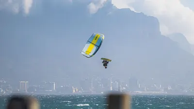 Flysurfer SHOT Kiteboard — top view
