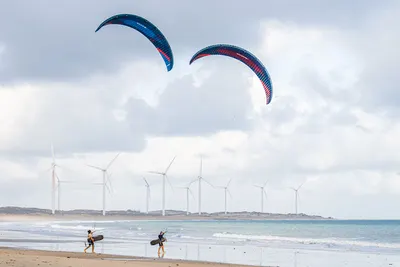Flysurfer SUPERSONIC Kite — top view