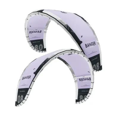 F-One BANGER QuadX Kite — side view