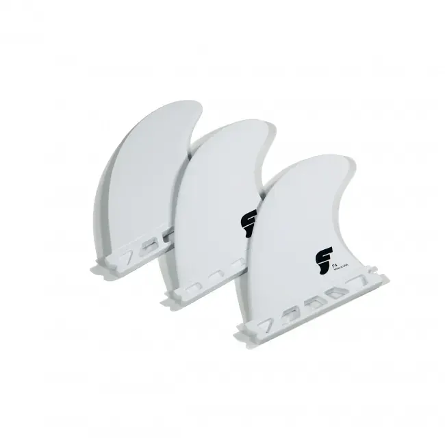 F-One Futures Fins F4 437 (Thruster set) - Standard White — купить в K1.surf