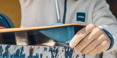 F-One Unibox Fins 50 mm — side view
