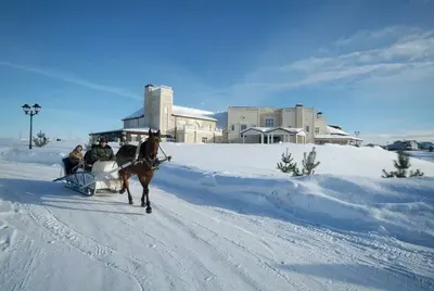 Сноукайтинг в Хибинах и Заполярье, зимний выезд