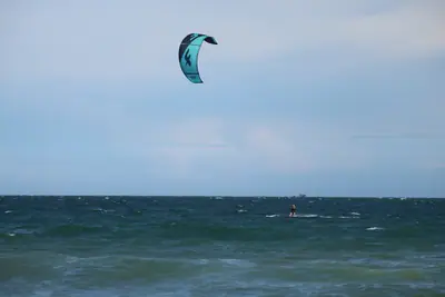 Kite season in Vietnam, Sandunes beach, Mui Ne