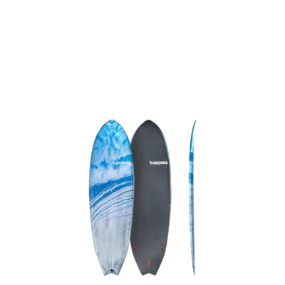 Сёрф-доска GONG Factory Surf 5'11 Vibe EPS PRO Resin Tint Marble Blue — купить в K1.surf