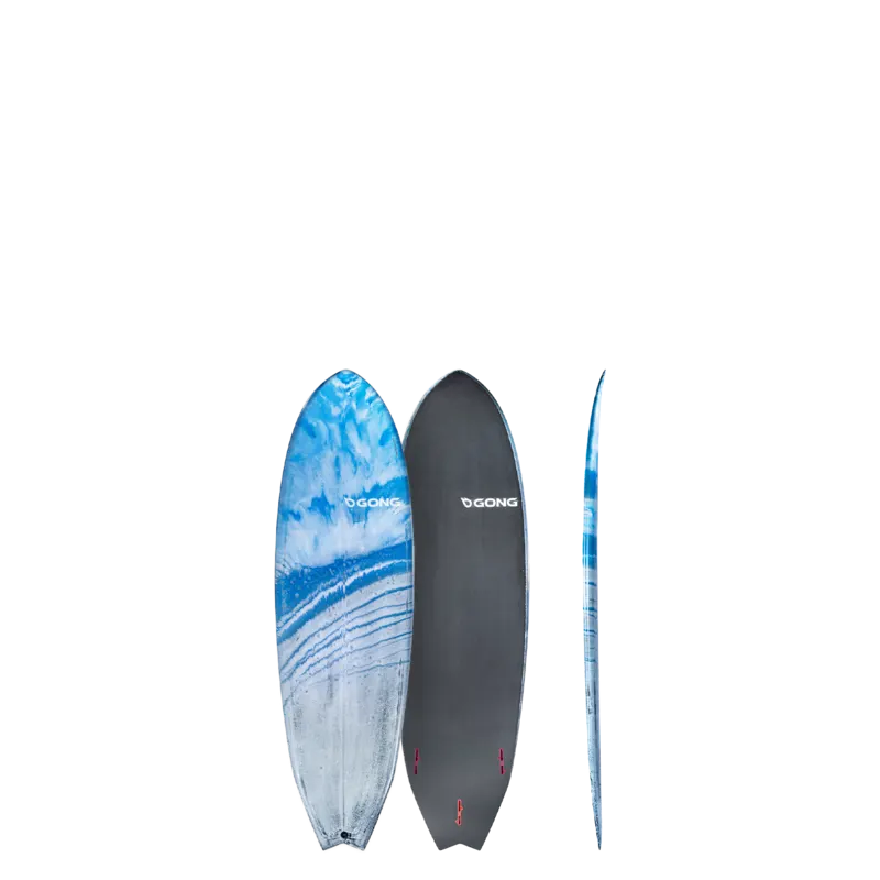 Сёрф-доска GONG Factory Surf 5'11 Vibe EPS PRO Resin Tint Marble Blue — купить в K1.surf