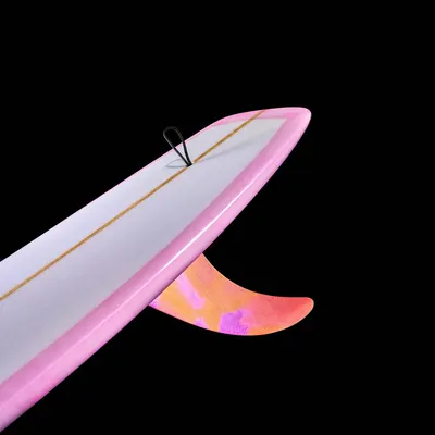 Сёрф-доска GONG Factory Surf 9'4 Pampa PU Rose — крупный план