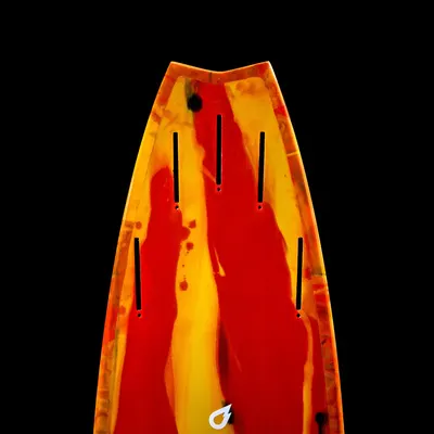 Сёрф-доска GONG Factory Surf Atomic Tow Fast 5'6 — вид сверху