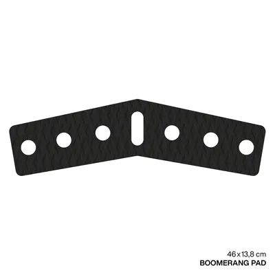 Крепление GONG Boomerang Pad SUP Diamond — вид сбоку