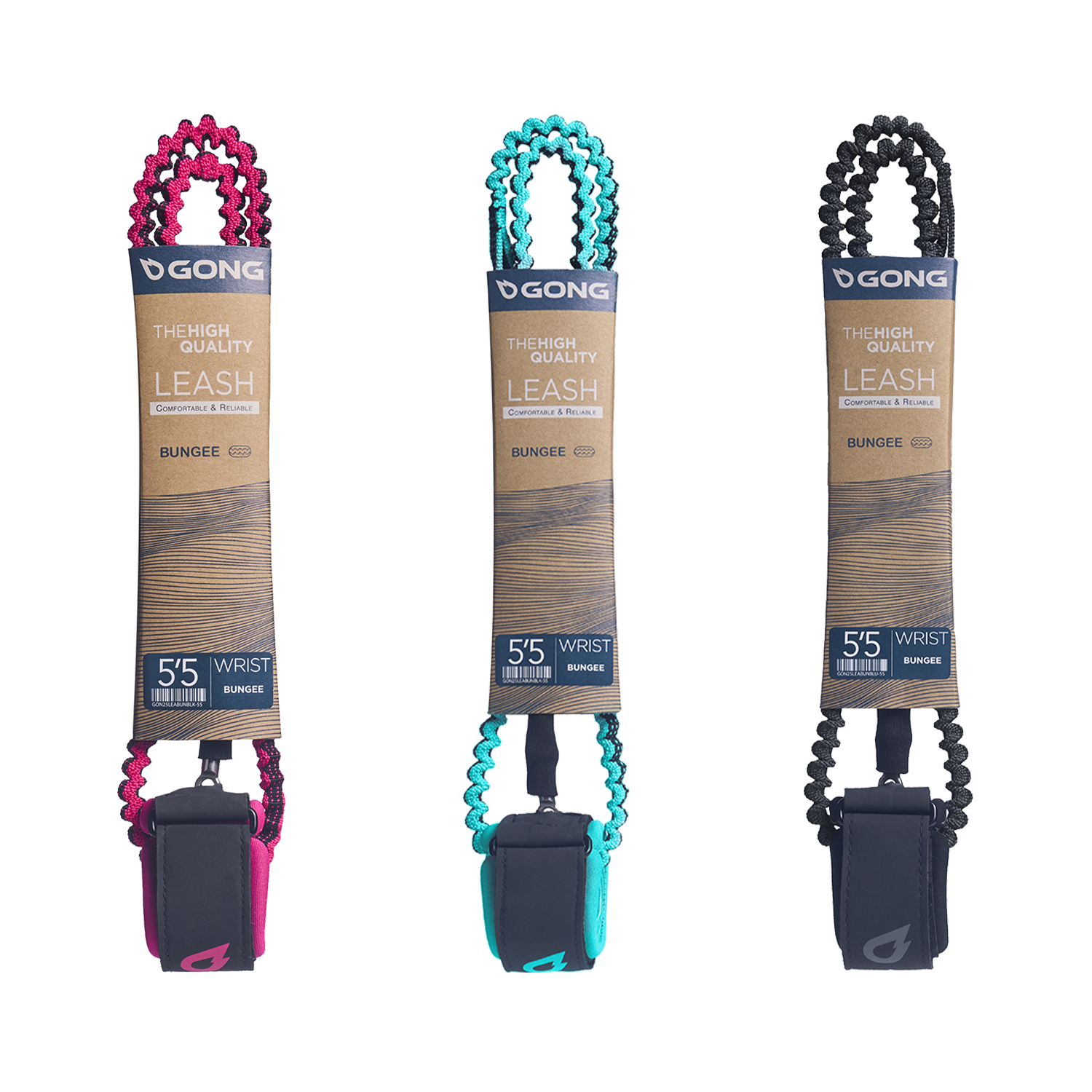 GONG Wing Bungee Leash Poignet Leash — side view