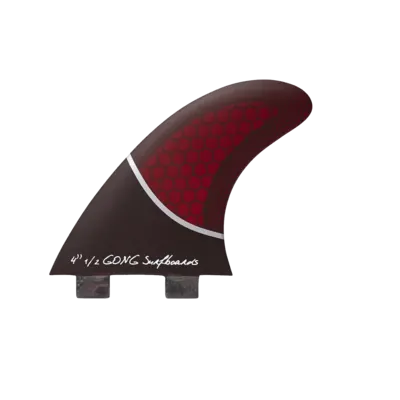 Плавник GONG Center Fin Red Honeycomb 115mm 4" 1/2 — купить в K1.surf
