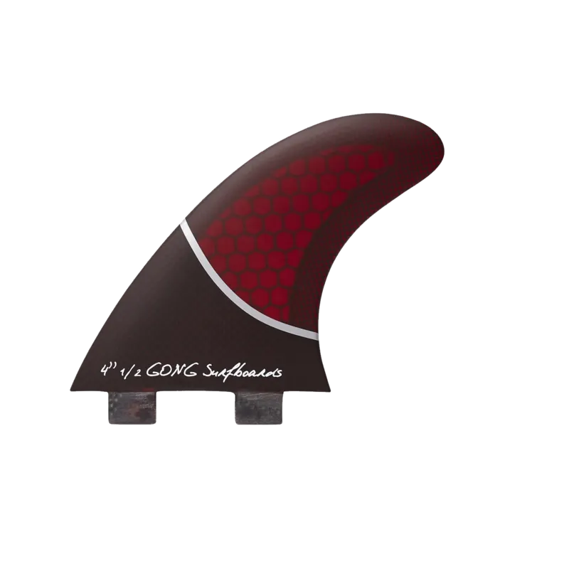 Плавник GONG Center Fin Red Honeycomb 115mm 4" 1/2 — купить в K1.surf