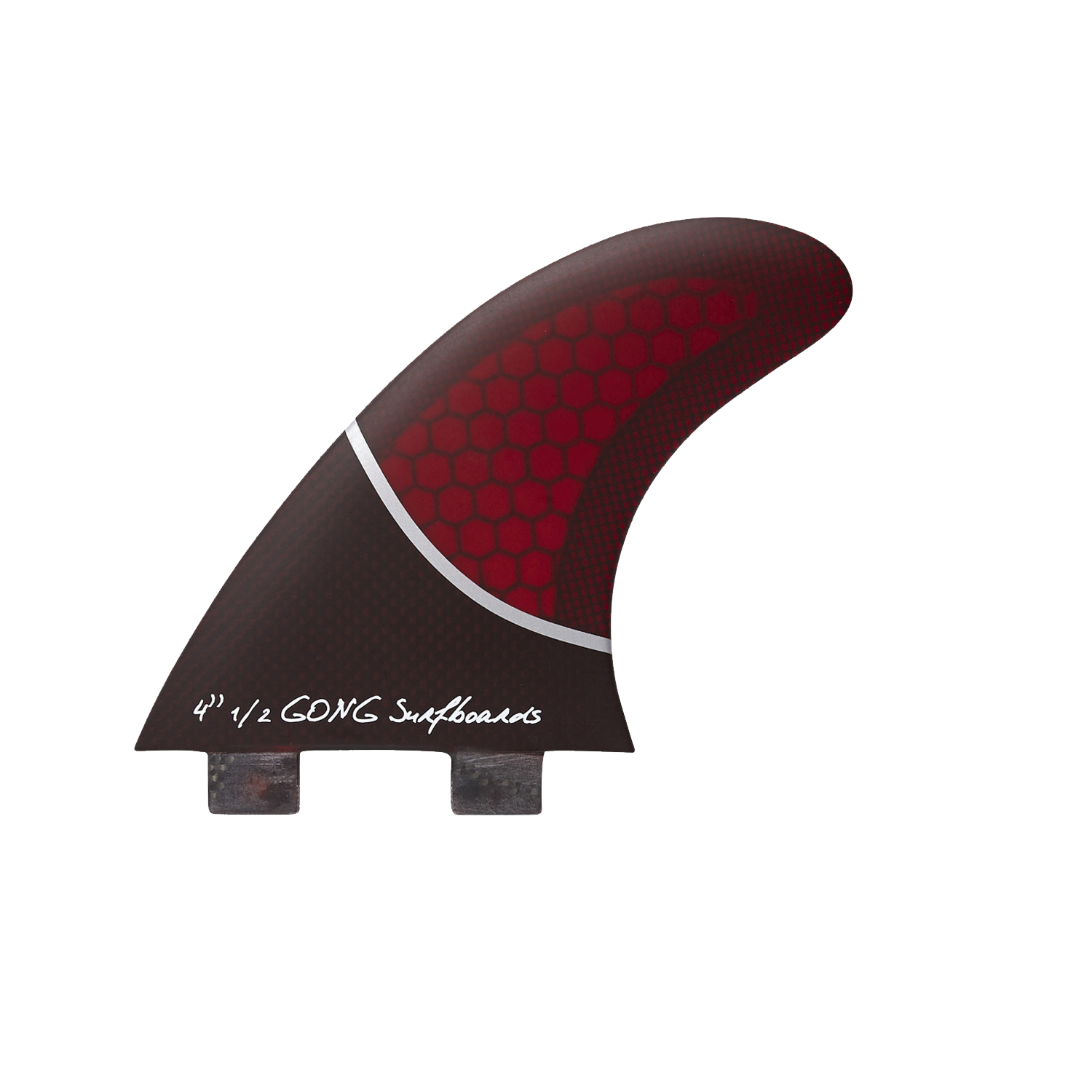 Плавник GONG Center Fin Red Honeycomb 115mm 4" 1/2