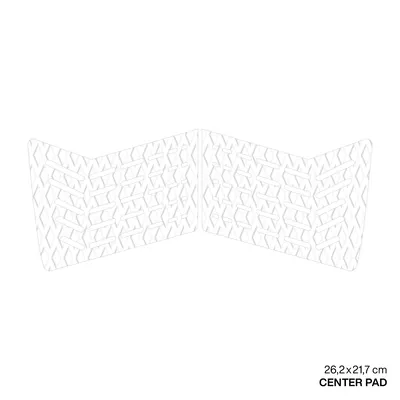 Крепление GONG Center Part Pad SUP Double Diamond — вид сбоку