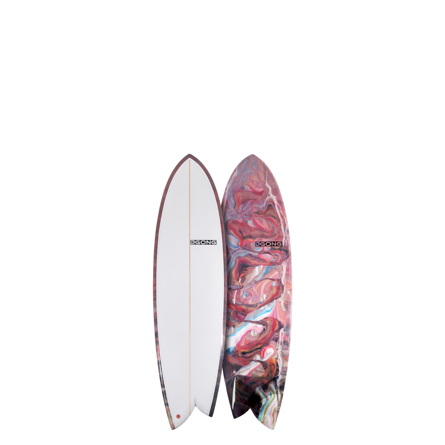 Сёрф-доска GONG Factory Surf 6'11 Pie Asymetrique Pu