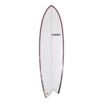 Сёрф-доска GONG Factory Surf 6'11 Pie Asymetrique Pu — вид сбоку