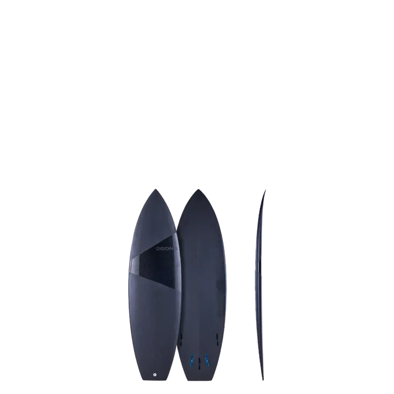 Сёрф-доска GONG Factory Surf 5’5 Extralu EPS Pro Surf Custom Black — купить в K1.surf