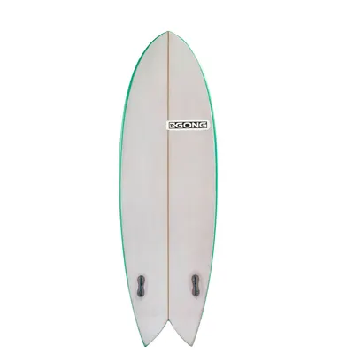 Сёрф-доска GONG Factory Surf 5'6 Pie PU Custom — детали конструкции