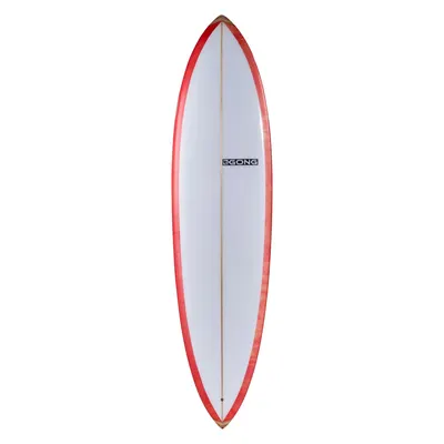 Сёрф-доска GONG Factory Surf 7'8 Carter PU Custom — вид сбоку