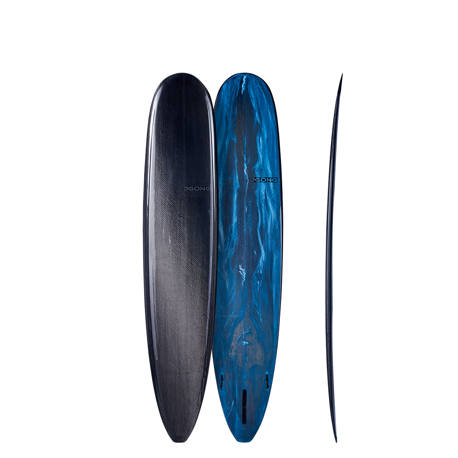 Сёрф-доска GONG Factory Surf 9'0 Moodrive Light FSP Pro Surf Custom Bleu