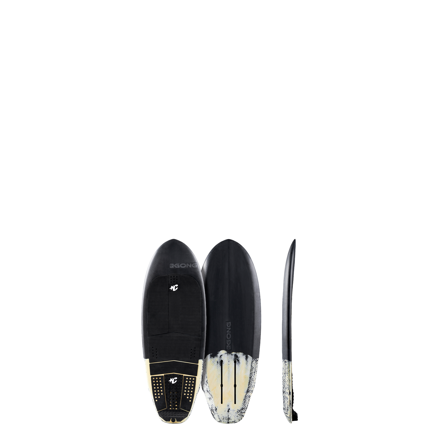Гидрофойл GONG Factory Surf Foil 4’2 Lemon Light FSP Pro Custom